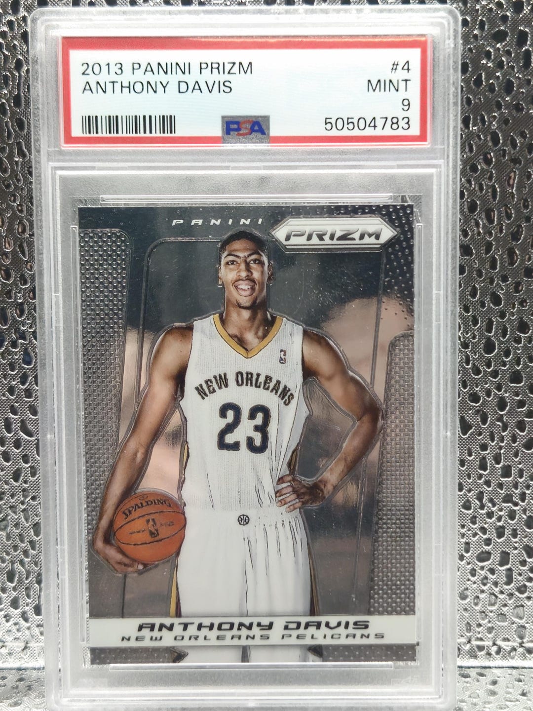 Anthony Davis 2013-14 NBA Panini Prizm #4 Basketball Card - PSA 9