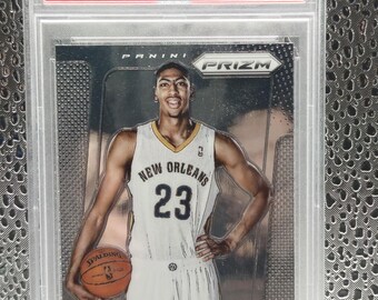 Anthony Davis 2013-14 NBA Panini Prizm #4 Basketball Card - PSA 9