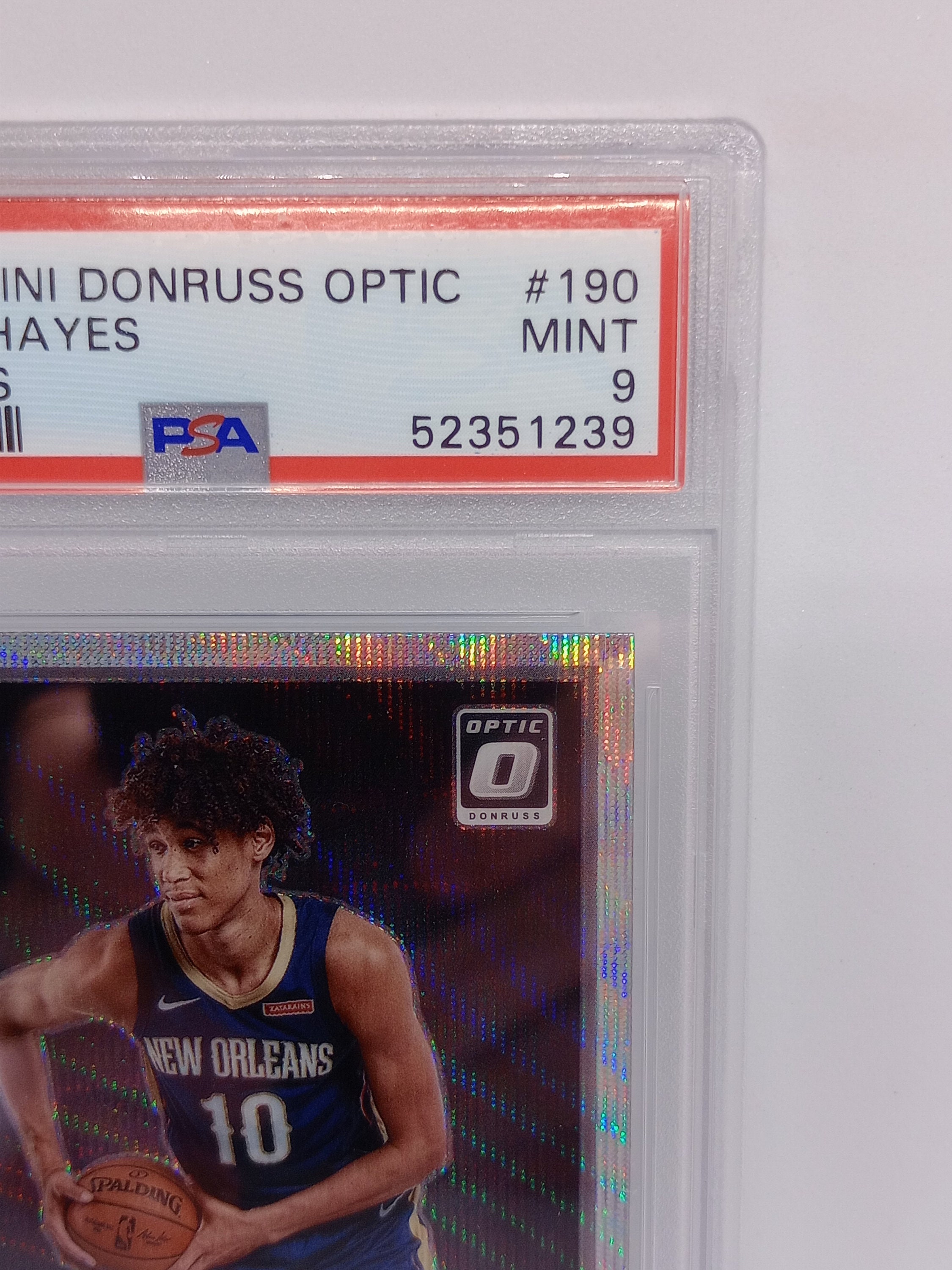 Jaxson Hayes 2019-20 NBA Panini Donruss Optic #190 Fanatics Prizm 