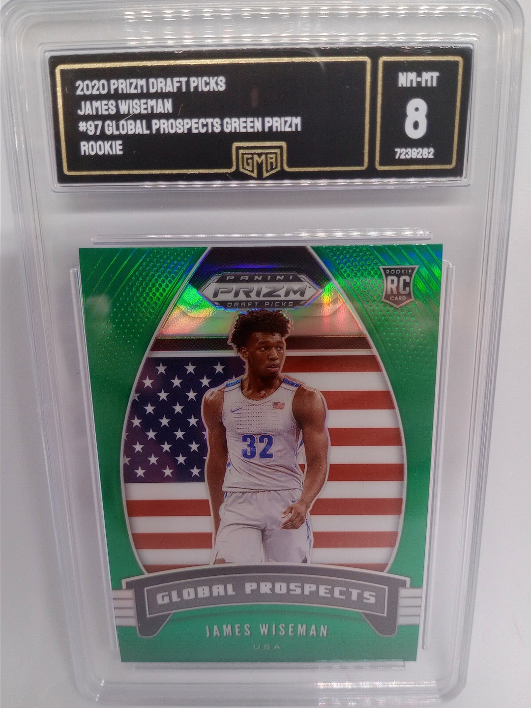 その他 Prizm Rookie James Wiseman Auto PSA Prizm Rookie James Wiseman Auto PSA