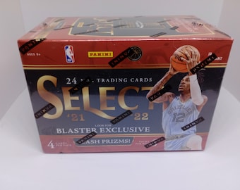 Panini Select 2021-2022 Basketball NBA Blaster Box - 6 Inserts or Parallels Inside