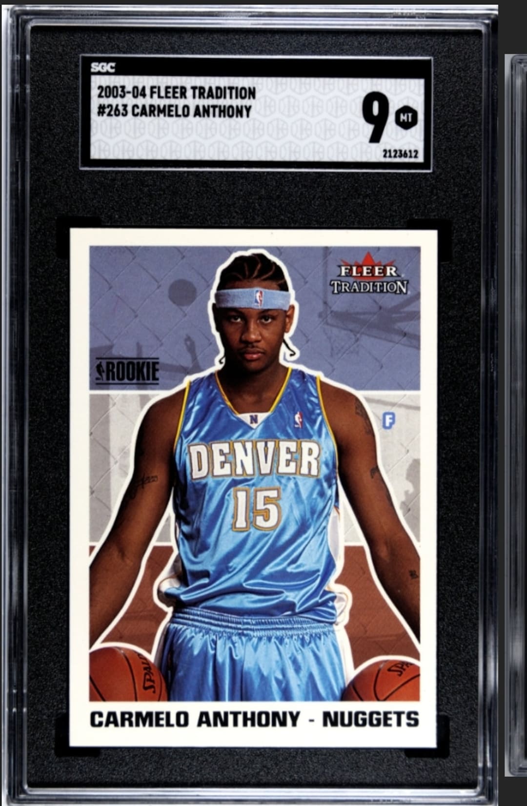 NBAカード　Carmelo Anthony auto /5 Panini 2010-2011 National Treasures Notable Nicknames #5