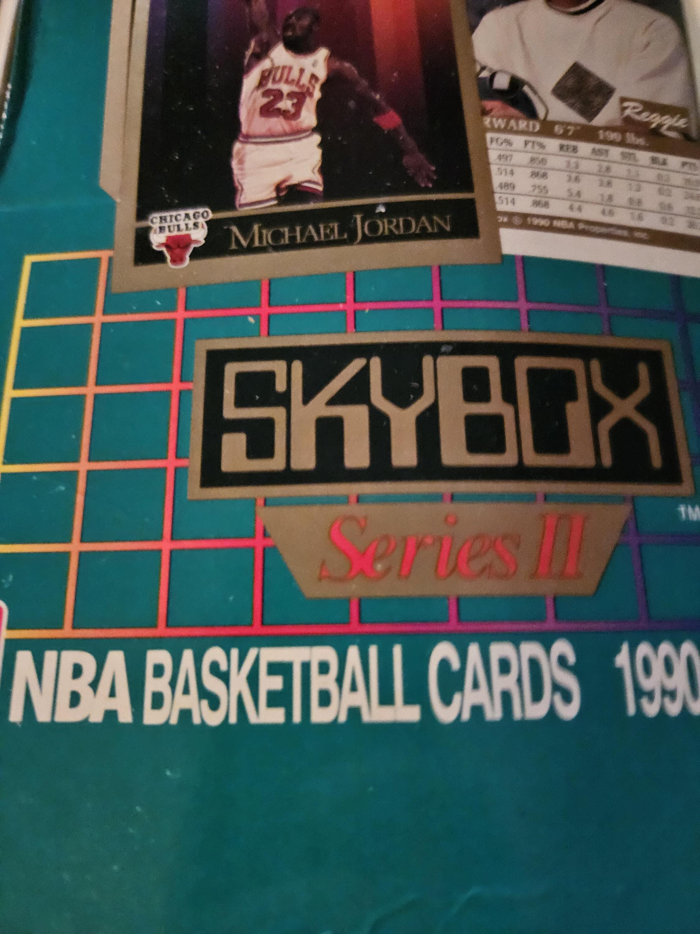 NBA Skybox 1990-91 Series 2 Basketball Pack Factory Sealed - 1