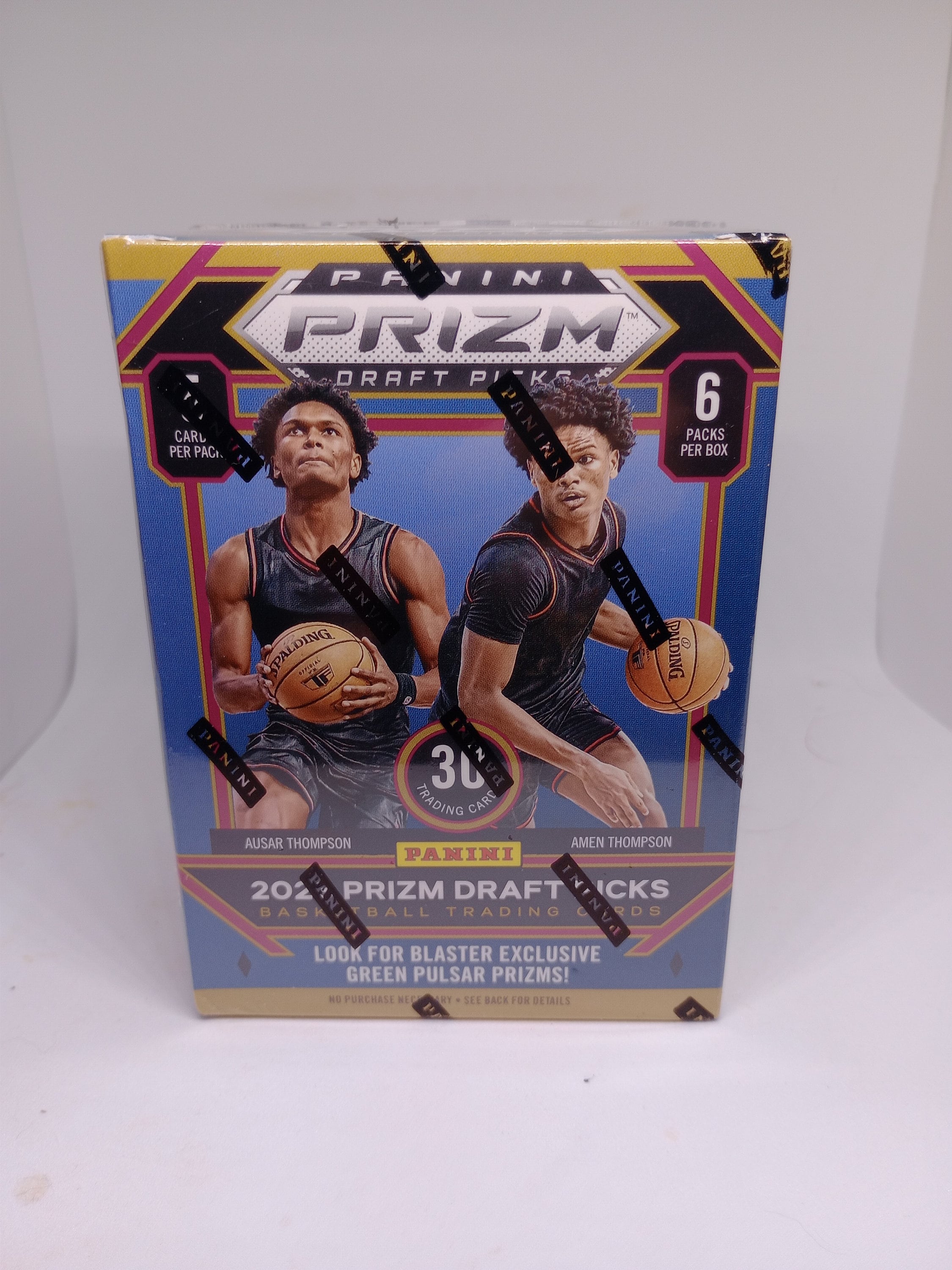 Boîte Panini Select 2021-2022 NBA – 24 Cartes – 6 Inserts Ou Parallèles Prizm – Exclusifs Flash Prizms – Collection Basketball