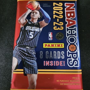Panini NBA Hoops 2022-23 Basketball Retail Pack - New Factory Sealed