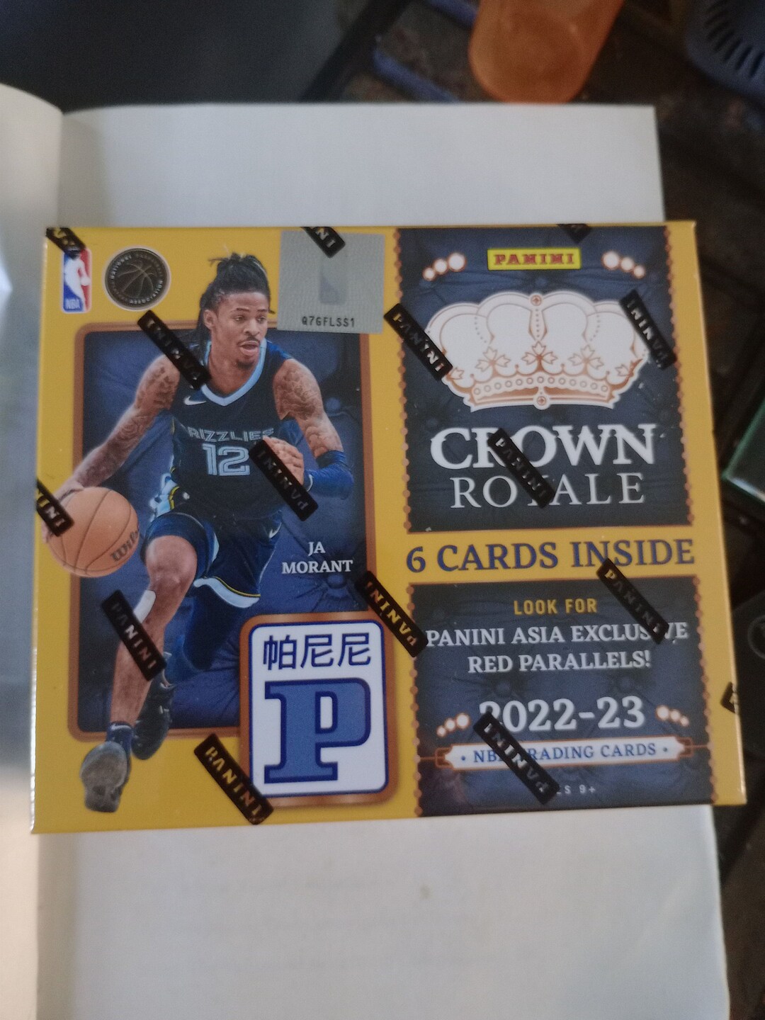 Panini Crown Royal 202223 Basketball Asia Tmall NBA Hobby Box Brand