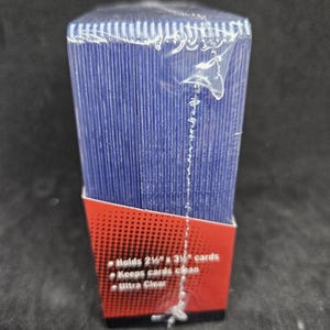 3x4 chargeurs supérieurs premium - 25 chargeurs supérieurs en plastique dur - Convient aux cartes de sport standard 35 points - Convient à TOUTES les cartes de sport standard