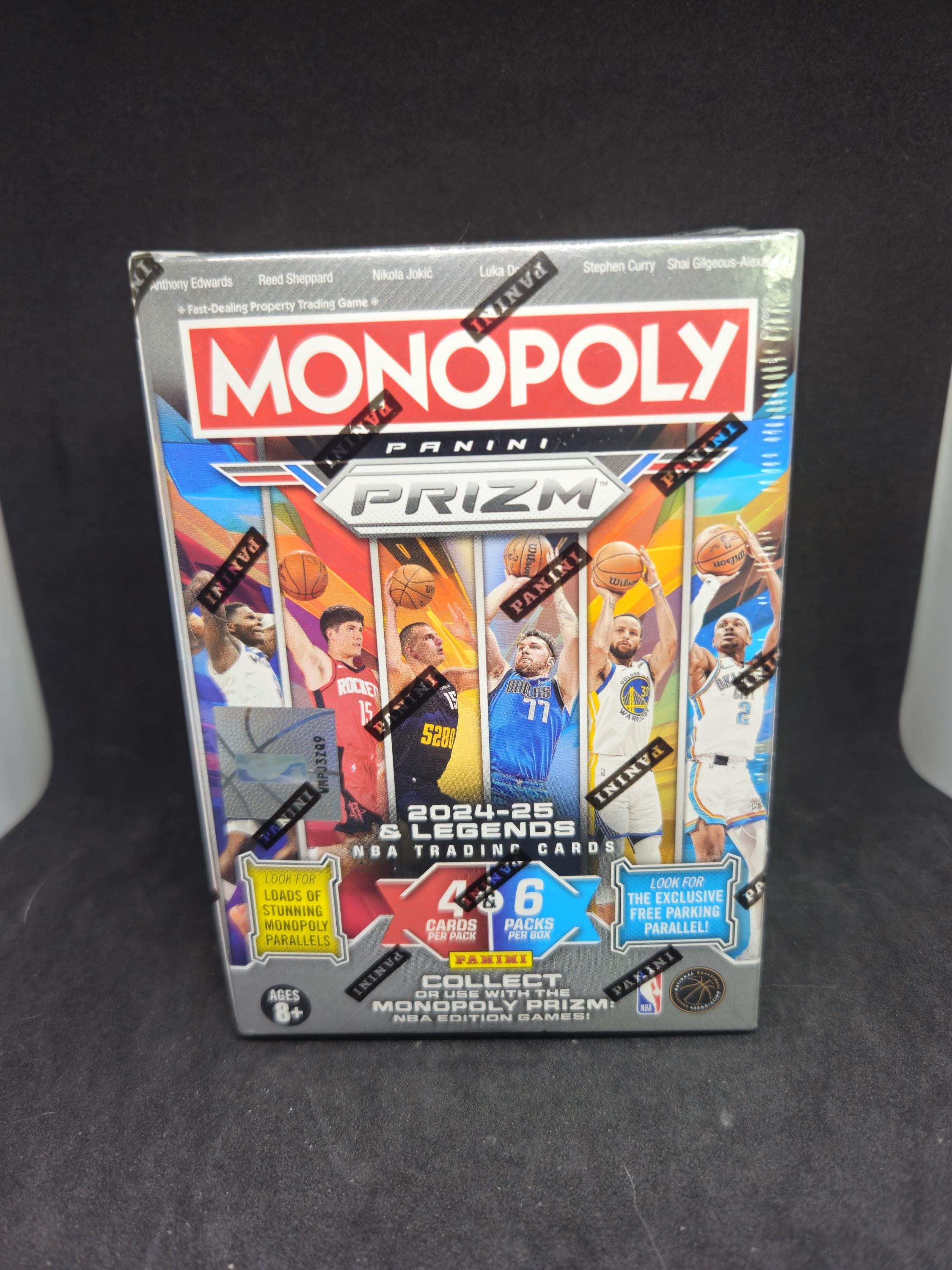 Panini Prizm Monopoly 2024-25 NBA Basketball Blaster Box - New Factory  Sealed - White Millionaire Inserts Box - Etsy Ireland