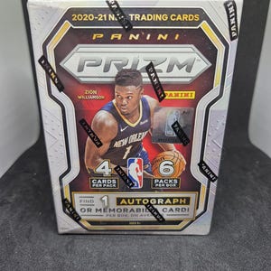 Panini Prizm 2020-21 NBA Blaster Box Exclusive - New Factory Versiegelt - 1 Autogramm-/Memorabilia-Karte
