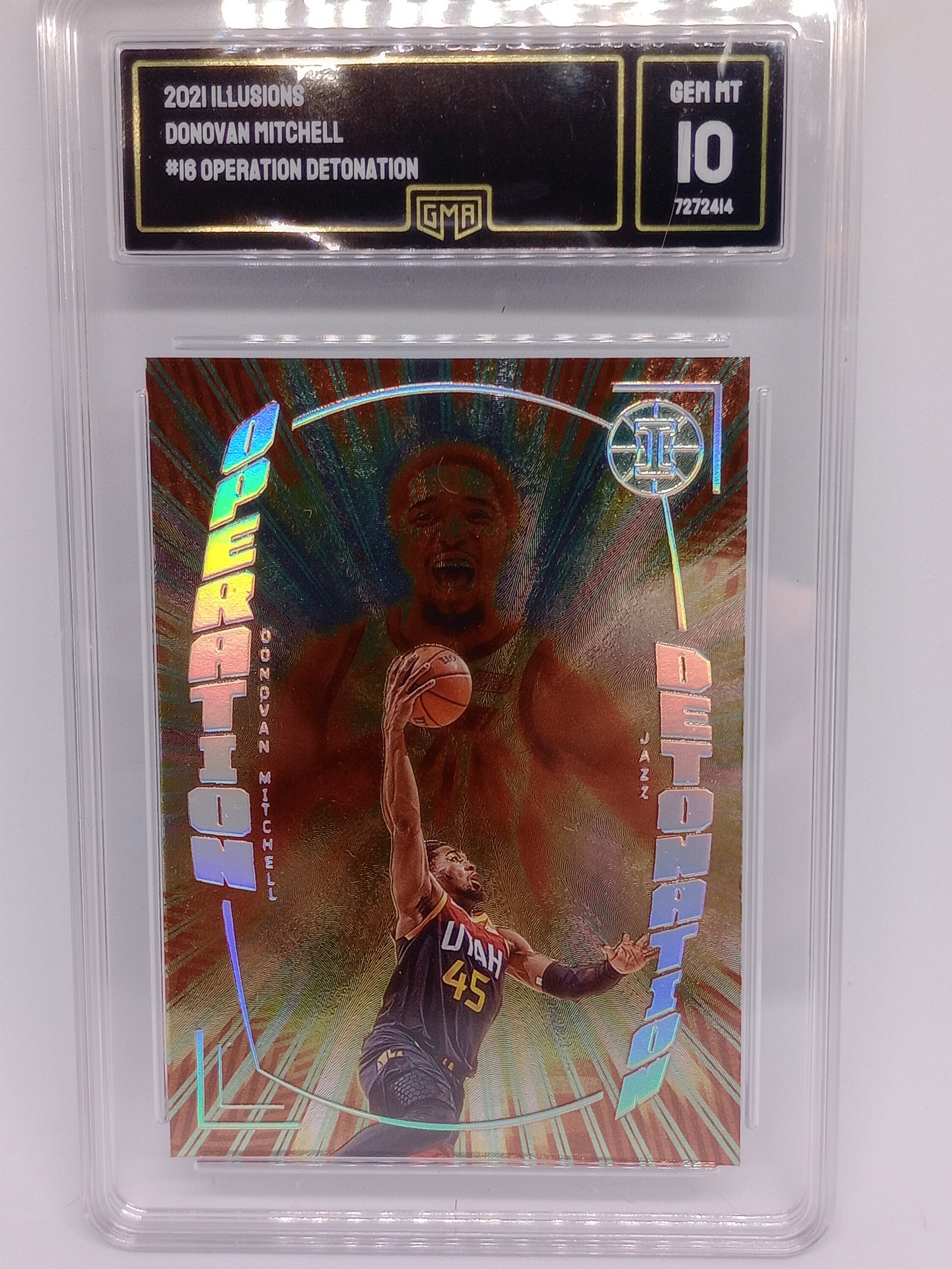 Donovan Mitchell flawless auto BGS9.5 rc（Autographed
