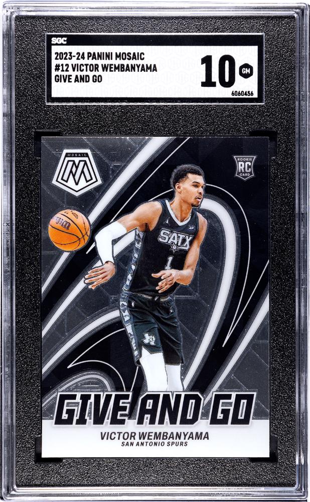 Victor Wembanyama 2023-24 NBA Panini Mosaic #12 