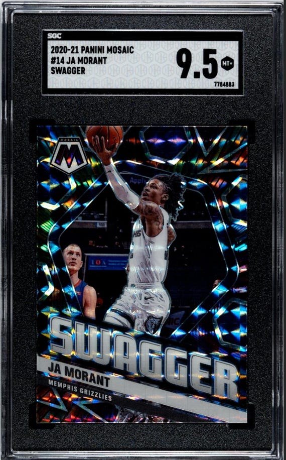 Ja Morant 2020-21 NBA Panini Mosaic #14 