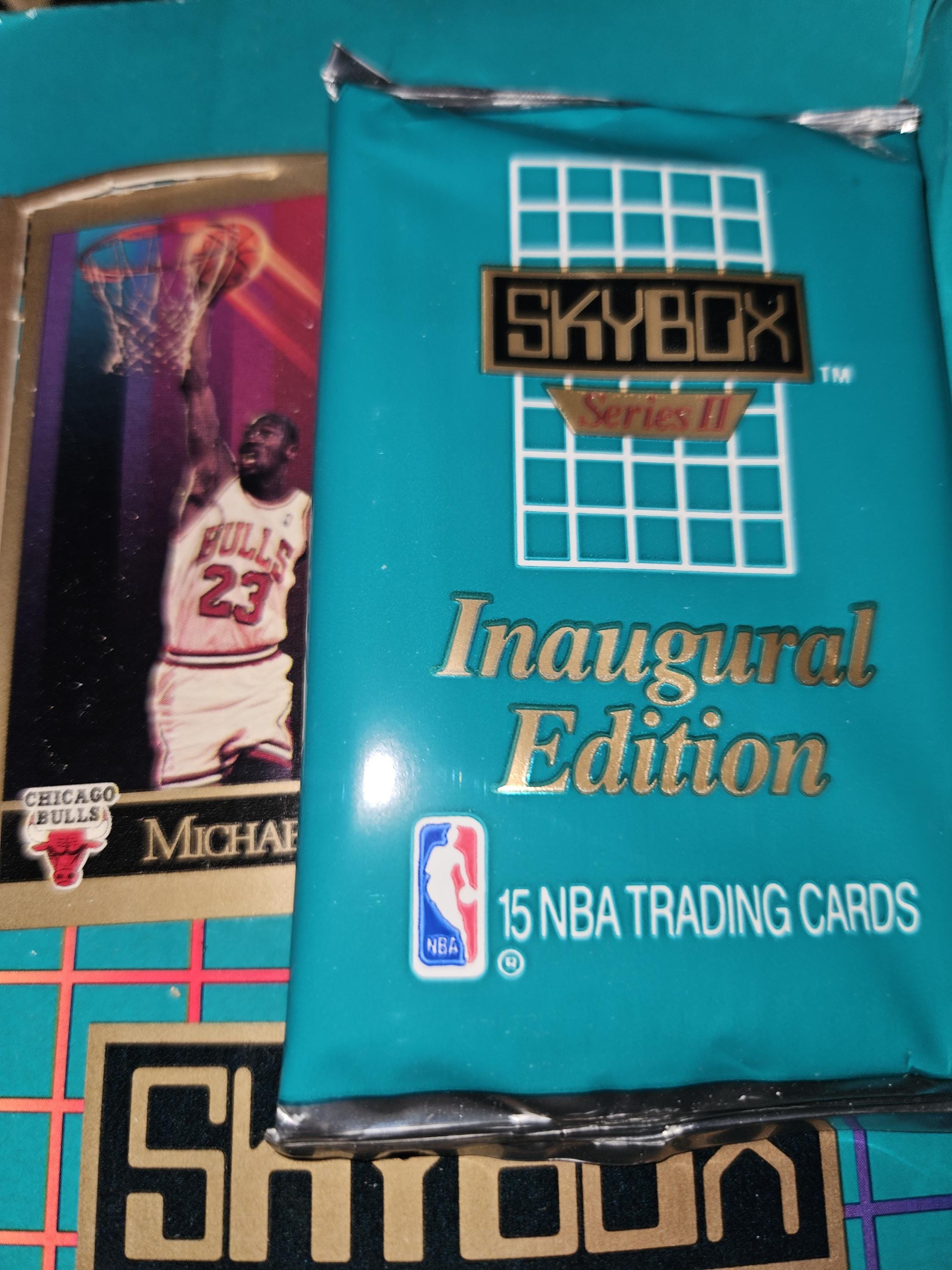 NBA Skybox 1990-91 Series 2 Basketball Pack Factory Sealed - 1