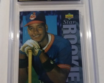 Manny Ramirez 1994 MLB Upper Deck #23 Star Rookies Rookie Card - 10 Gem Mint Graded