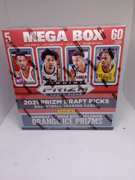 2021/22 Panini Prizm Draft Picks Basketball MEGA BOX - Factory Sealed With Ice Prizms