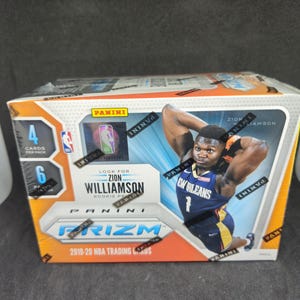Panini Prizm 2019-20 NBA Basketball Blaster Box Exclusive - New Factory Sealed - Guaranteed 1 Autograph/Memorabilia Card