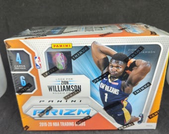 Panini Prizm 2019-20 NBA Basketball Blaster Box Exclusive - Nuevo sellado de fábrica - 1 tarjeta de autógrafo/memorabilia garantizada