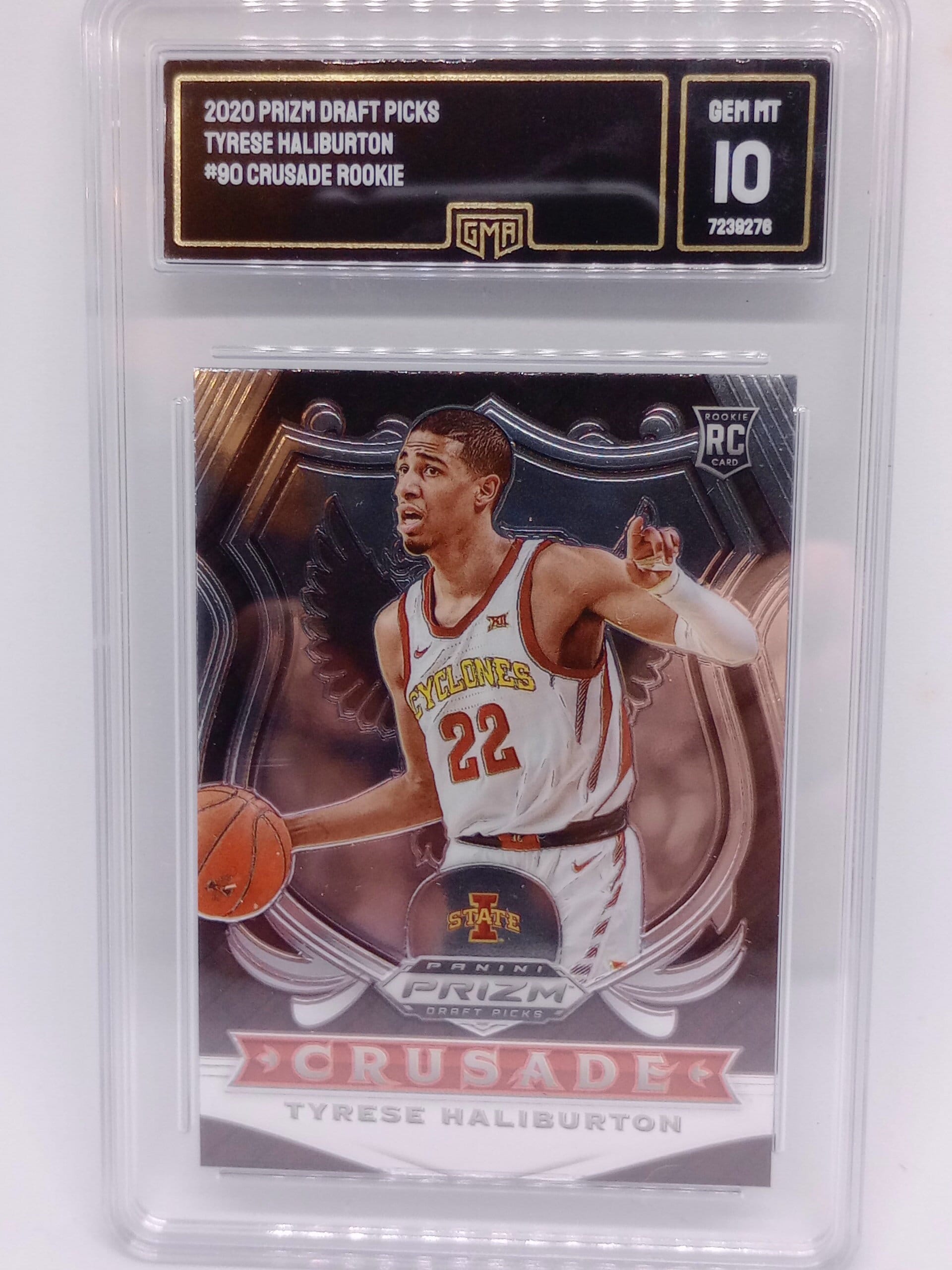Tyrese Haliburton 2020-21 Panini Prizm Draft Picks #90 Crusade