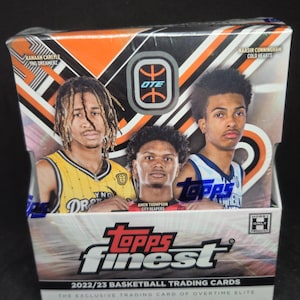Topps Finest 2022-23 OTE Basketball Hobby Box - New Factory Sealed - 2 Chromium Autographs Guaranteed