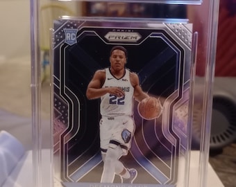 Desmond Bane 2020-21 NBA Panini Prizm #297 Prizm Rookie Card - GMA 10 Gem Mint Plus Graded