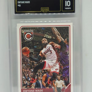 Dwyane Wade 2015-16 Panini Complete #81 Miami Heat GMA 10 Gem Mint Graded NBA-kaart