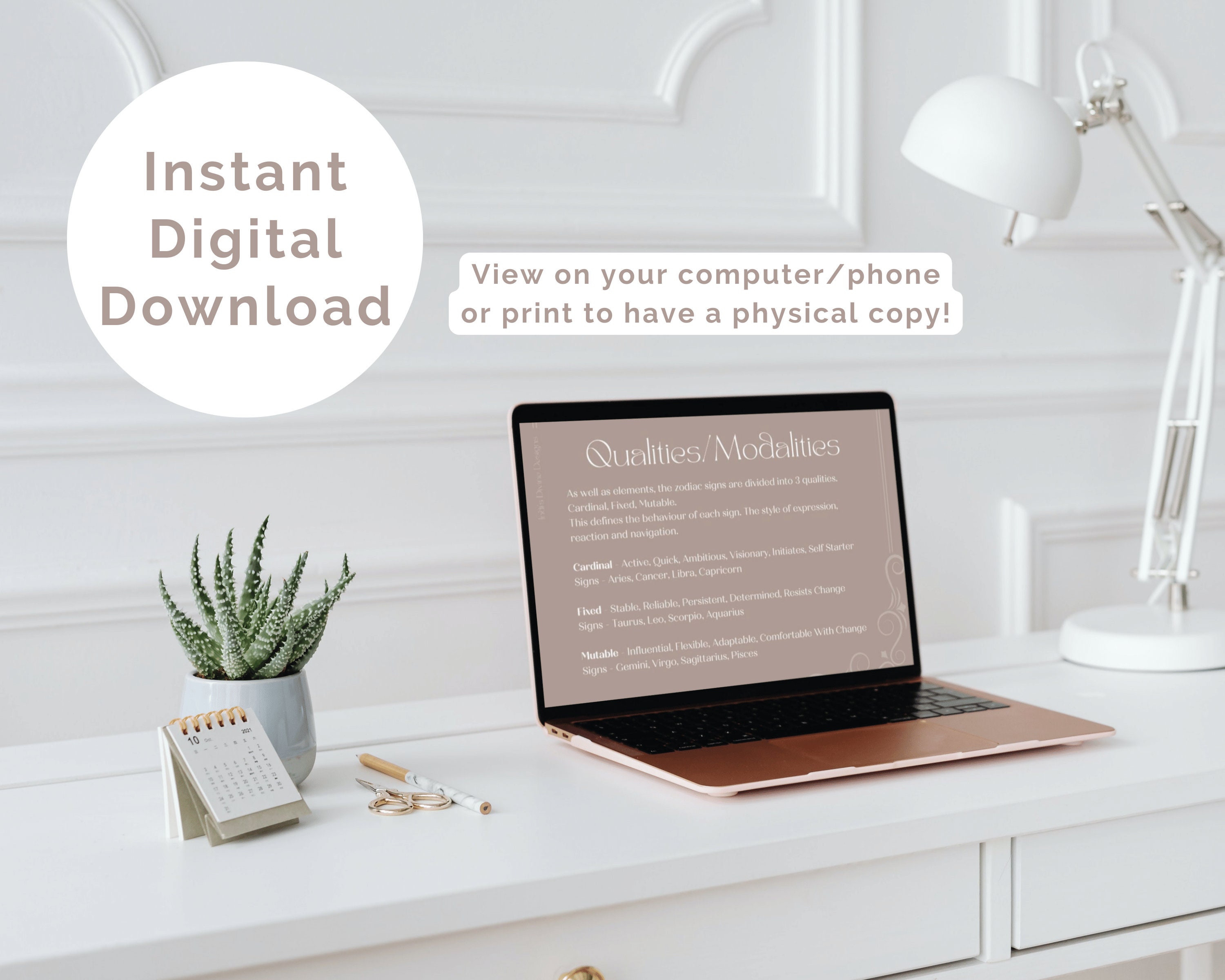 Printable Astrology Guidebook PDF - 13 Modules Essential Astrology ...