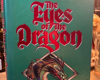 1987 1re éd. Les yeux du dragon de Stephen King. Presse Viking.