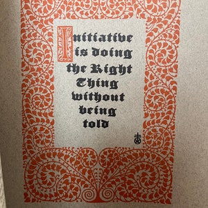 1927 1st Edition The Note Book Of Elbert Hubbard: Mottos, Epigrams, Short Essays, Passages, Orphic Sayings and Preachments image 8