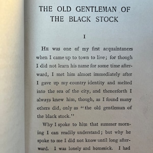 1899 The Old Gentleman Of The Black Stock by Thomas Nelson Page image 5