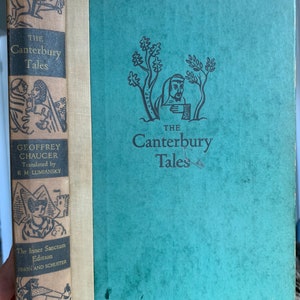 1948 The Canterbury Tales of Geoffrey Chaucer.