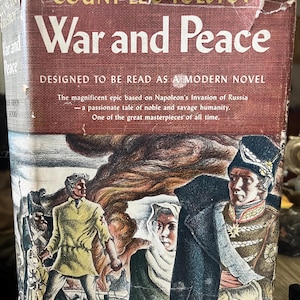 Vintage War And Peace By Count Leo Tolstoy