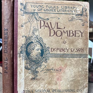1895 Paul Dombey.  Van Dombey and Son van Charles Dickens.