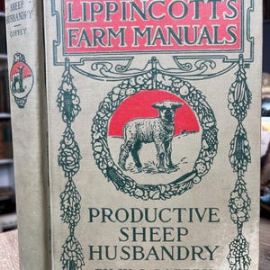 1937 Produktive Schafhaltung (Lippincott’s Farm Handbücher) von W.C. Kaffee.