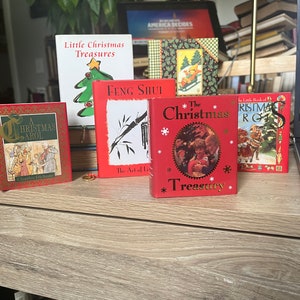 Miniature Christmas & Feng Shui Books Assorted