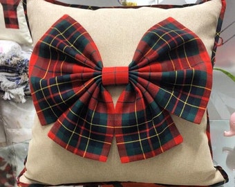 Decorative pillow bow