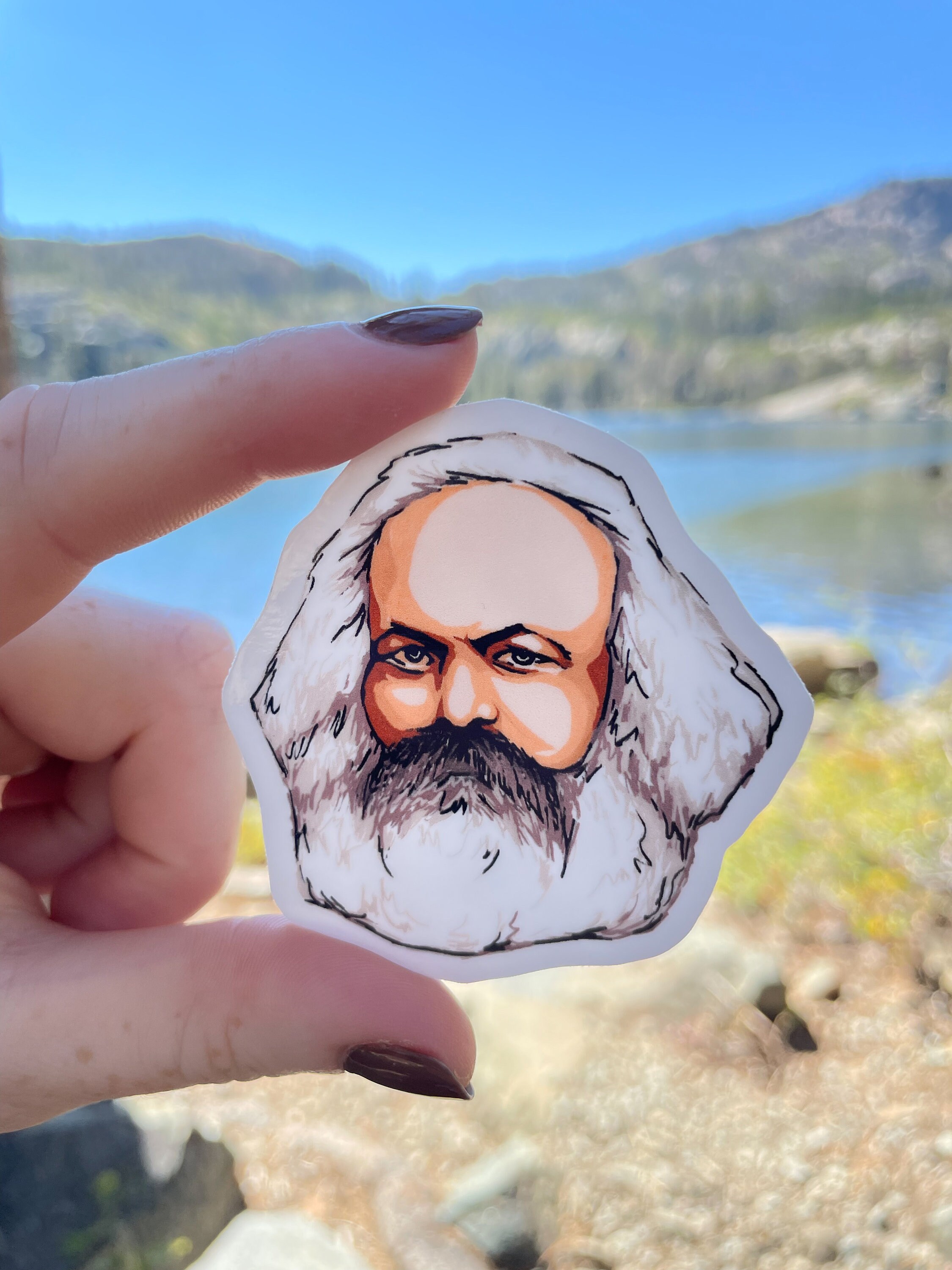 Karl Marx Sticker - Etsy