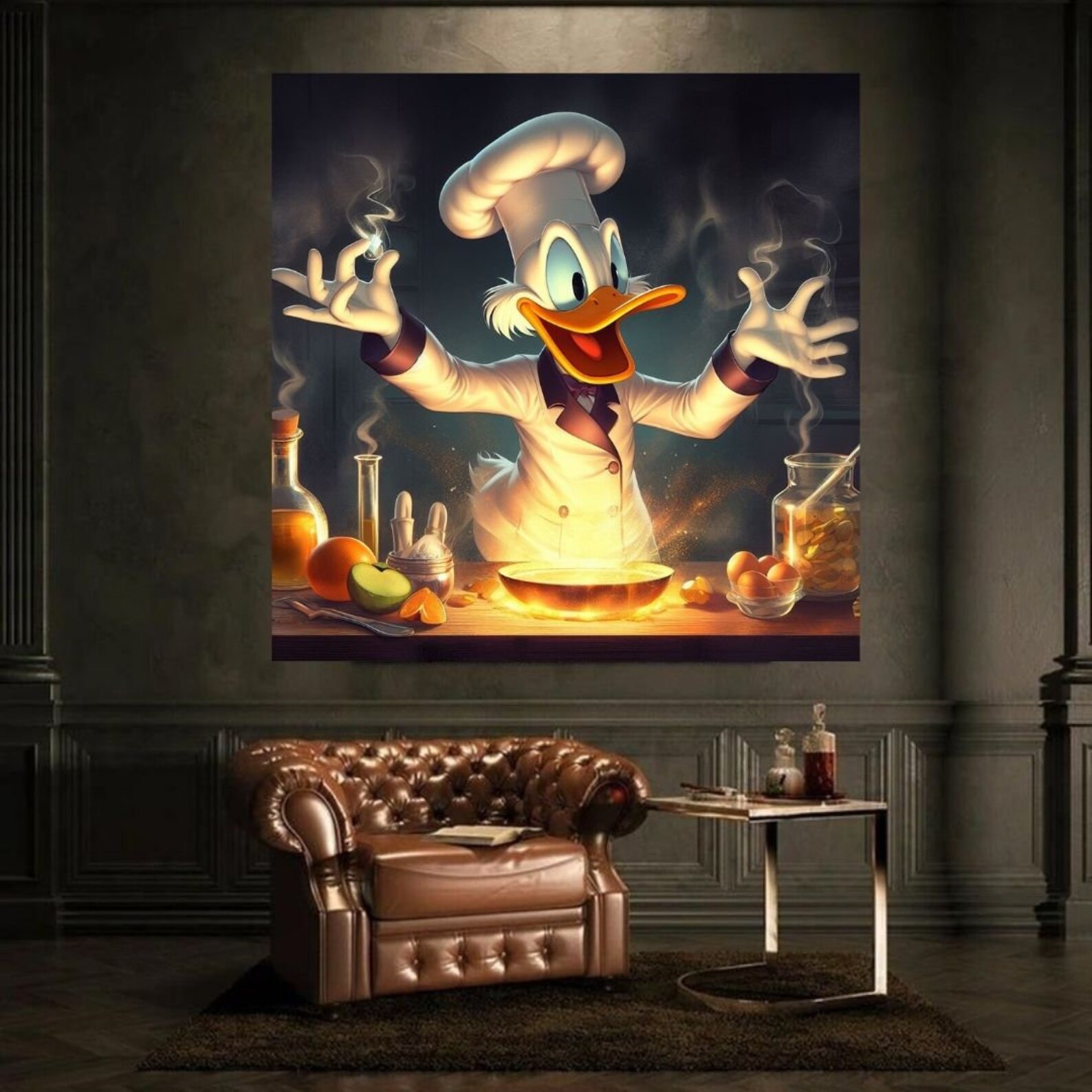Scrooge Mcduck Masterchef Printable Art Contemporary Art Wall Art ...