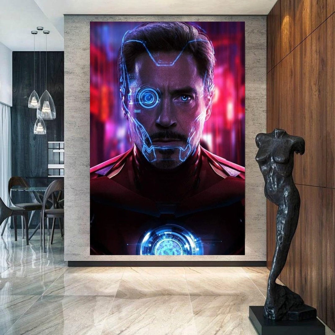 Marvel Art Iron Man Printable Contemporary Art Printable Wall Art ...