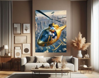 Scrooge Mcduck Masterchef Printable Art Contemporary Art Wall Art ...