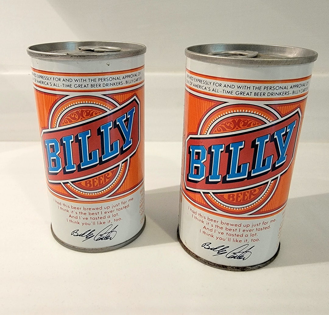 BILLY BEER CANS Etsy