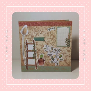 Carte double "Printemps"