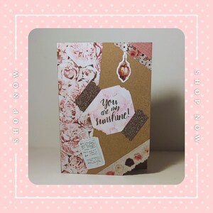 Double card "Roses"