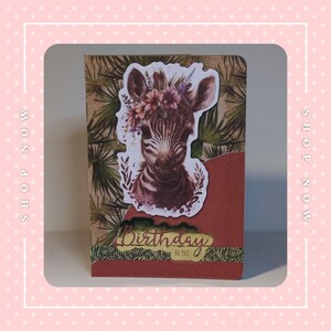 Double card "Zebra"