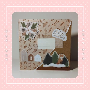 Carte double de Noël