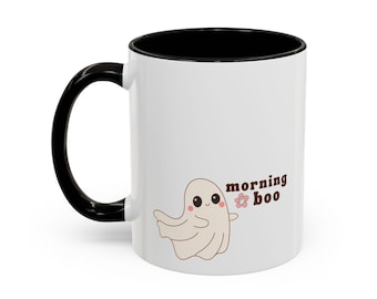 Coffee Mug, Coffee Lover Gift, Gift for her, Funny Coffee Mug, Morning Boo Morning Brew Mug 11 oz