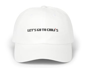 Dad Hat, Chili’s Merch, Dad Cap, Gag Gift, Chili’s Restaurant, Embroidered Hat, Gift For Him, Gift For Her