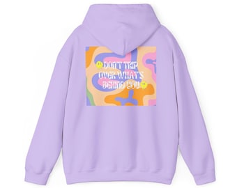 Sudadera con capucha para mujer, No te tropieces con lo que hay detrás de ti, sudadera con capucha unisex, sudadera con capucha
