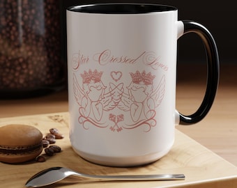 Valentines Gift, Galentines Gift, Coffee Lover, Star Crossed Lovers