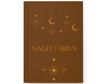 Sagittarius Journal, Sagittarius Zodiac Journal, Astrology Notebook, Sagittarius Notebook