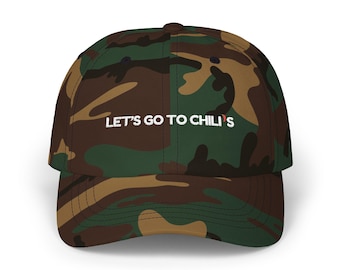 Dad Hat, Chili’s Merch, Dad Cap, Gag Gift, Chili’s Restaurant, Embroidered Hat, Gift For Him, Gift For Her